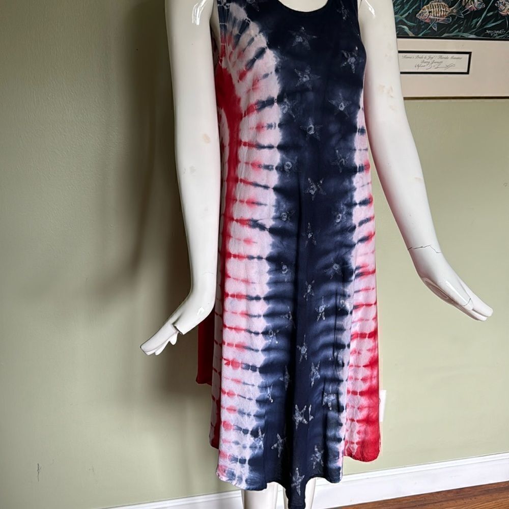 Seven islands women's patriotic dress